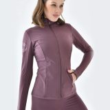 Zip-up Lilac Jacket